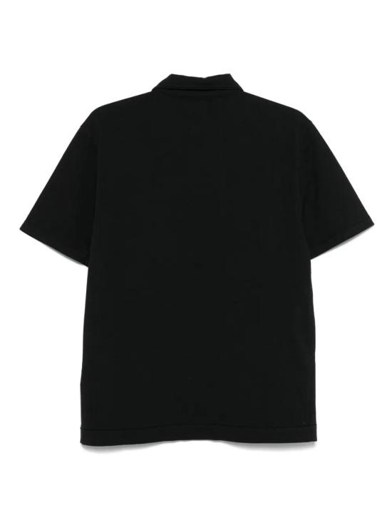 25SS 씨피 컴퍼니 폴로 티셔츠 18CMPL290A006057O 999 BLACK - C.P. COMPANY