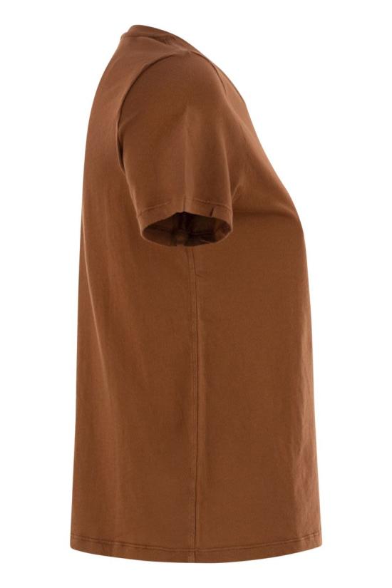 25SS 마제스틱필라쳐 반팔 티셔츠 E25M537FTS284 197 BROWN - MAJESTIC FILATURES