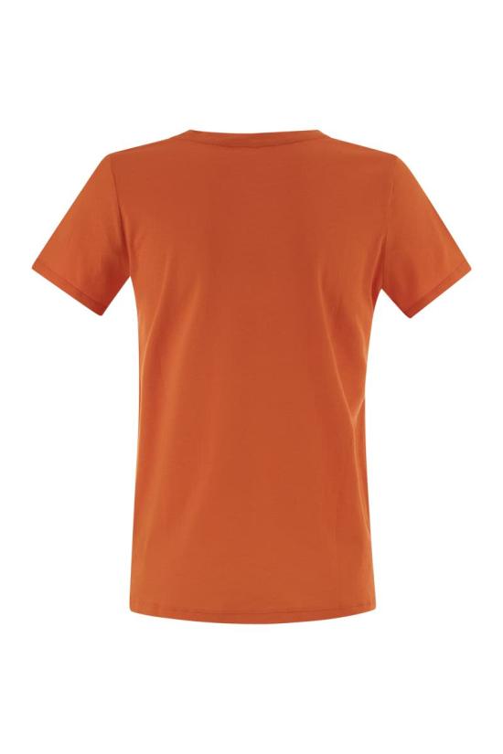 25SS 마제스틱필라쳐 반팔 티셔츠 E25M537FTS284 570 ORANGE - MAJESTIC FILATURES