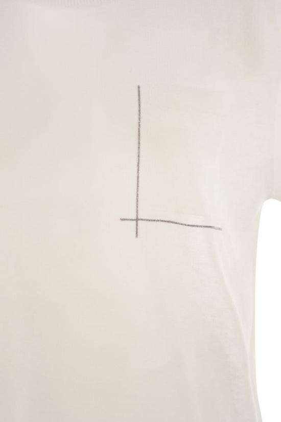 25SS 브루넬로 쿠치넬리 스웨터 M1T244710 C2723 WHITE - BRUNELLO CUCINELLI