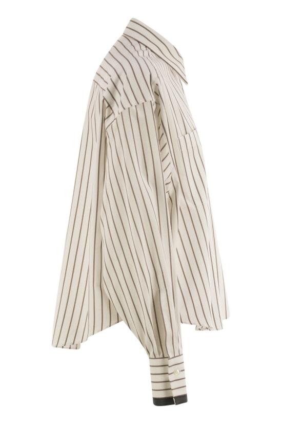 25SS 브루넬로 쿠치넬리 셔츠 MA783RD606 C015 WHITE - BRUNELLO CUCINELLI