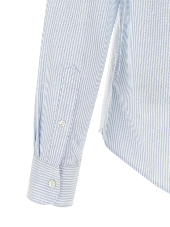 26SS 아미 ADC버튼 다운 셔츠 BFUSH063CO0087475 Light Blue - AMI