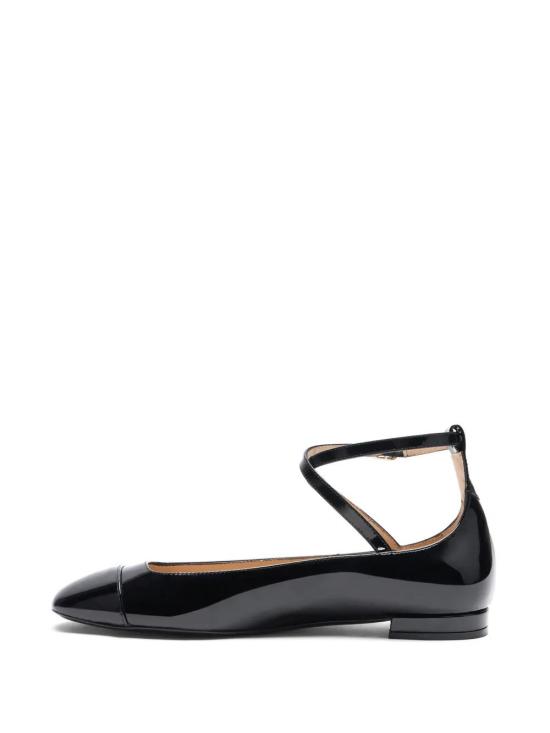  스튜어트 와이츠먼 플랫 슈즈 SJ381BLK BLACK - STUART WEITZMAN