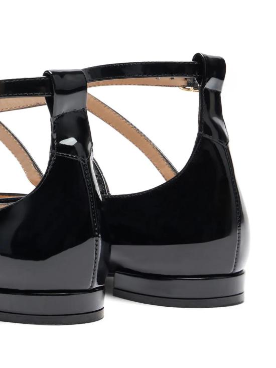  스튜어트 와이츠먼 플랫 슈즈 SJ381BLK BLACK - STUART WEITZMAN