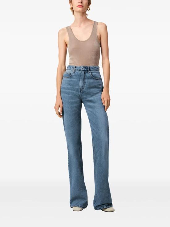 25SS 아미 스트레이트 팬츠 FTR420DE0046480 BLEU USED - AMI