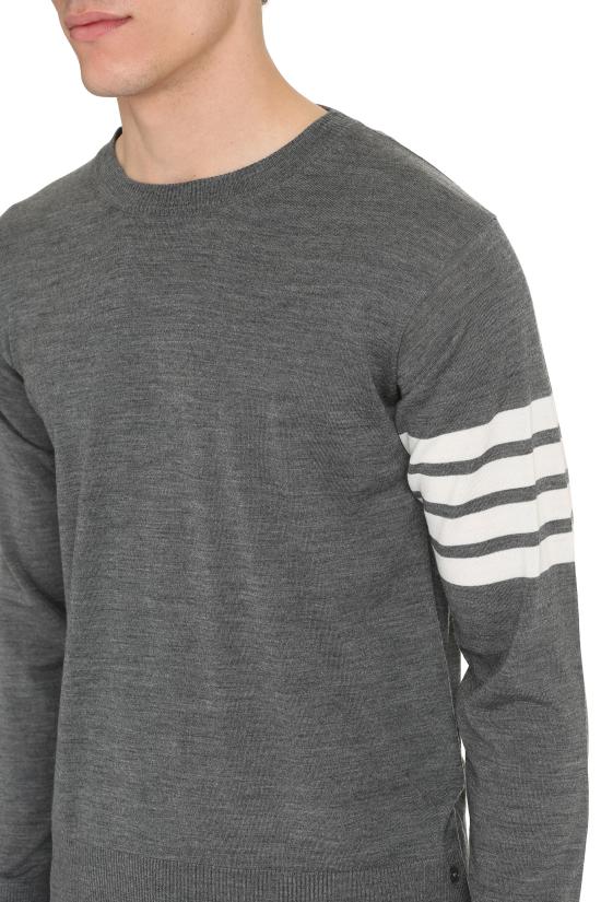  톰브라운 긴팔 티셔츠 MKA002AY1014 038 GREY - THOM BROWNE