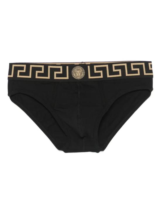 25FW 베르사체 팬티 AU101801A10011 A80G BLACK - VERSACE