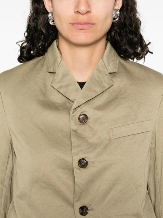 25SS 꼼데가르송 수트 자켓 ROJ0210511 KAKI - COMME DES GARCONS