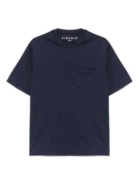 25SS 치르콜로1901 반팔 티셔츠 CN4717678 BLUE