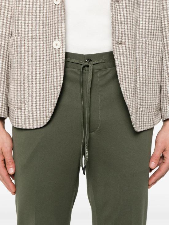25SS 치르콜로1901 스트레이트 팬츠 CN46671108 GREEN - CIRCOLO 1901