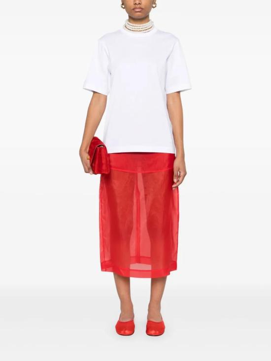 25SS 까르벵 반팔 티셔츠 6251K2108501WHITE - CARVEN