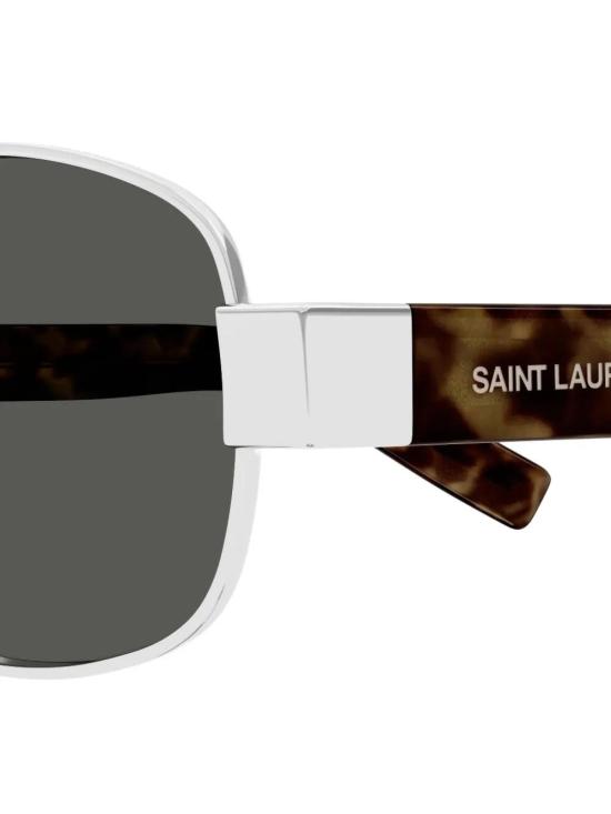  생로랑 선글라스 SL 706 002 SILVER HAVANA GREY - SAINT LAURENT