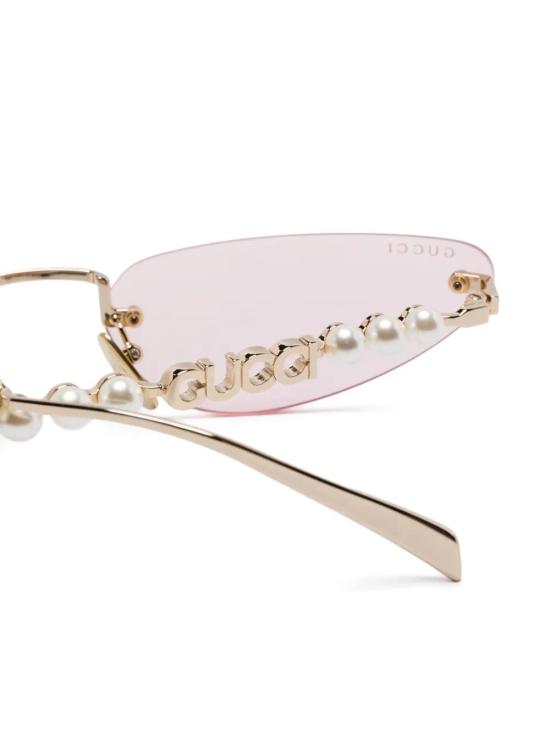 25SS 구찌 선글라스 GG1920S 004 GOLD GOLD PINK - GUCCI