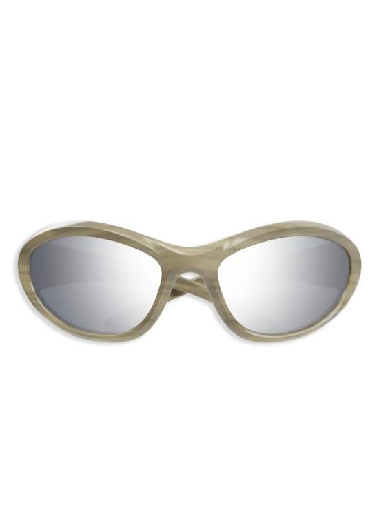 25SS 발렌시아가 선글라스 BB0384S 004 IVORY IVORY SILVER