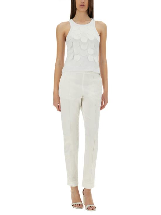 25SS 엠에스지엠 민소매 티셔츠 3842MDT81 25712001 WHITE - MSGM