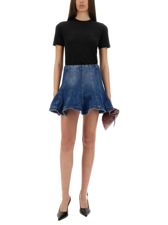 25SS 엠에스지엠 반팔 티셔츠 3842MDM99 25731399 BLACK - MSGM