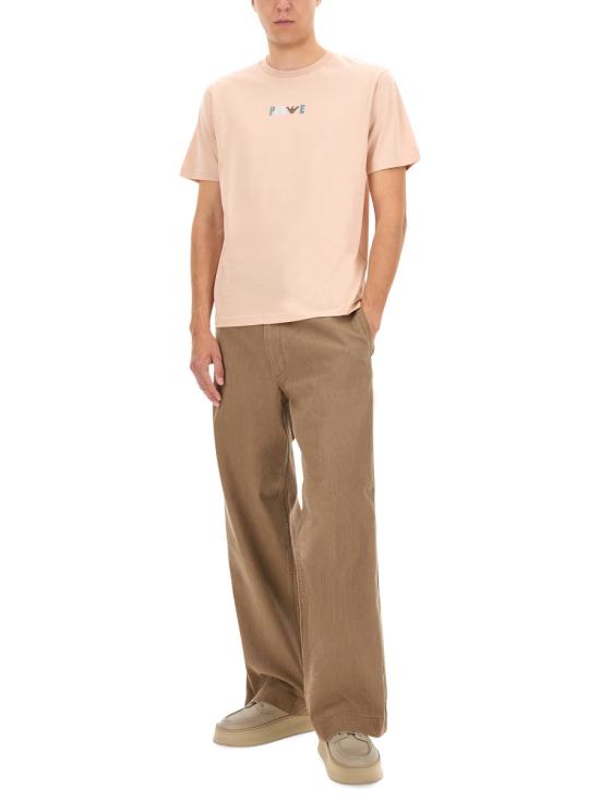 25SS 엠포리오 아르마니 스트레이트 팬츠 EM001229 AF13012U6192 BROWN - EMPORIO ARMANI