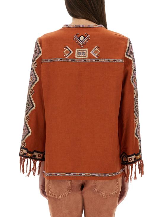 25SS 이자벨마랑 긴팔 티셔츠 HT0668FA C2J09111BO MULTICOLOUR - ISABEL MARANT