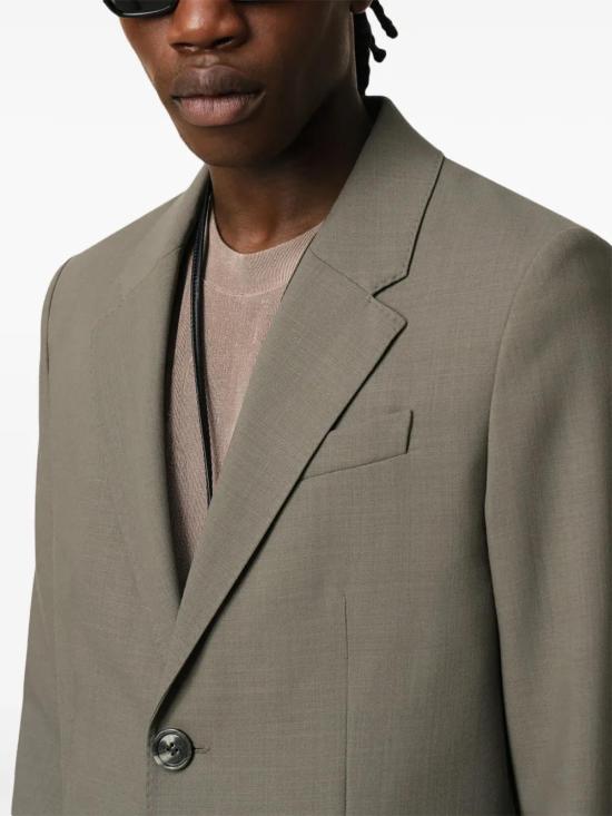 25SS 아미 수트 자켓 HBV008 WV00660953 GREEN - AMI