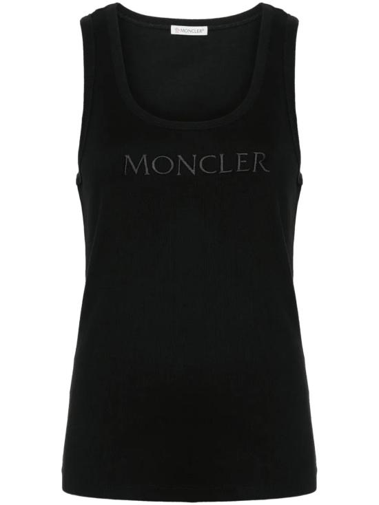  몽클레어 민소매 티셔츠 8P00006 89AK6999 BLACK