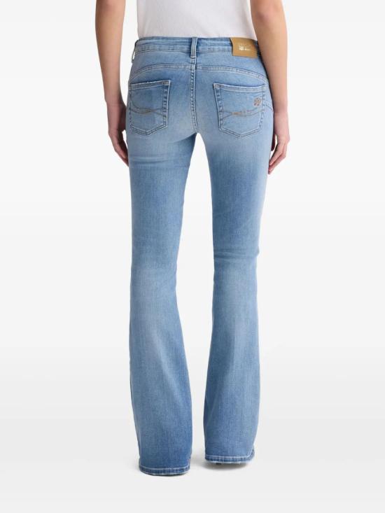 25SS 리우조 스트레이트 팬츠 UA5020DS05878867 DENBLUBLRG - LIU JO
