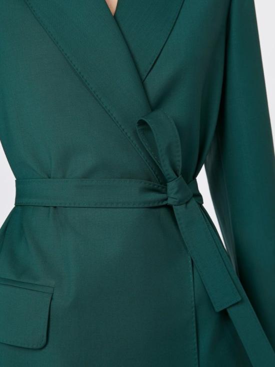 25FW 막스마라 탈렌토 드레이프 블레이저 2521046101600007 DARK GREEN - MAX MARA