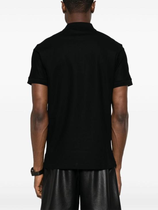 24FW 버버리 코튼 로고 폴로 셔츠  8084010A1189 BLACK - BURBERRY