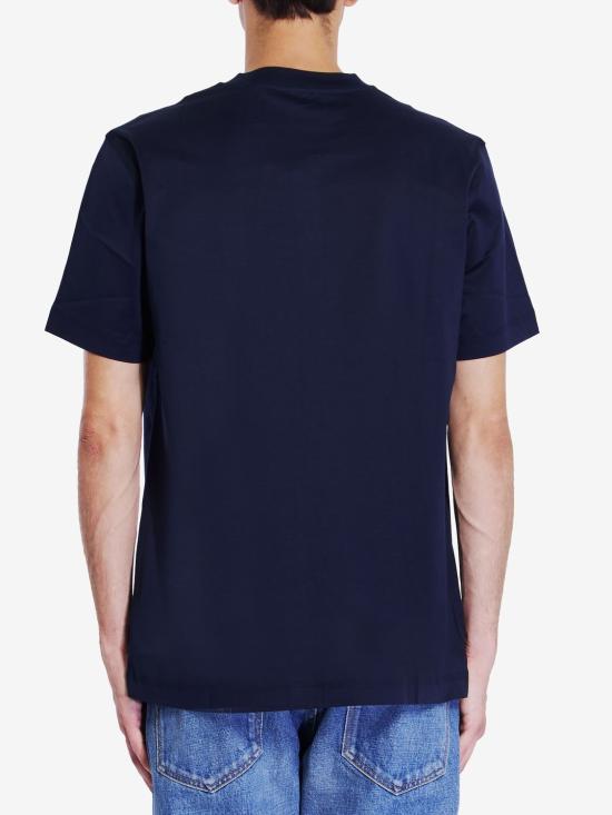 24FW 버버리 EKD 자수 반팔 티셔츠 8091396A1222 BLUE - BURBERRY