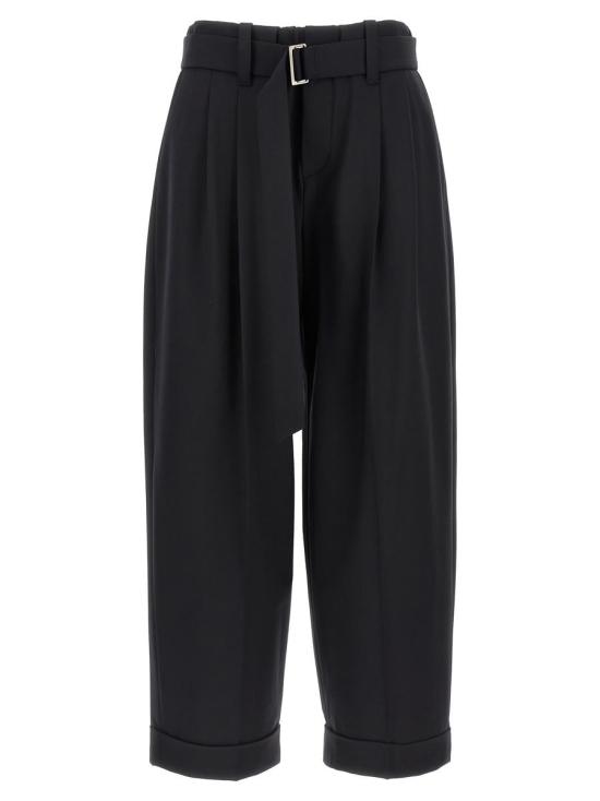 25FW 브루넬로 쿠치넬리 스트레이트 팬츠 MPW07P8995C101 Black