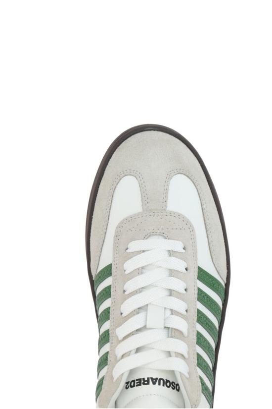 25FW 디스퀘어드2 스니커즈 SNM036401504118M1373 WHITE GREEN RED - DSQUARED2