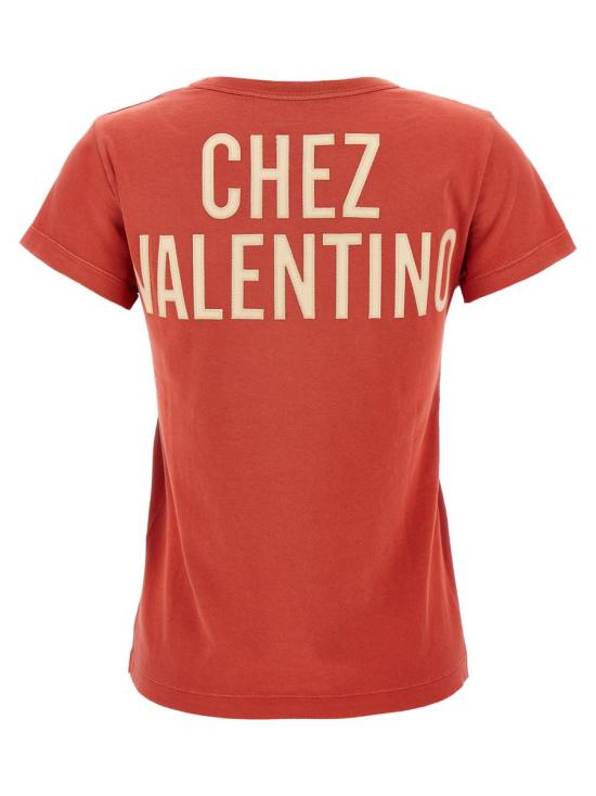 25FW 발렌티노 가라바니 반팔 티셔츠 B3MG24Y9GLBNA RED - VALENTINO GARAVANI