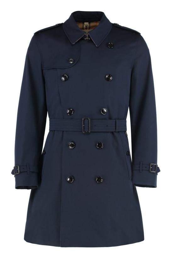 25FW 버버리 켄싱턴 헤리티지 미드랭스 트렌치 코트  8079387123456 B1488 BLUE