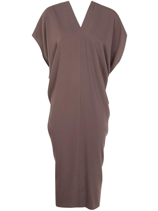 25FW MM6 메종마르지엘라 롱 원피스 S52CT0790 S43455 134 BROWN