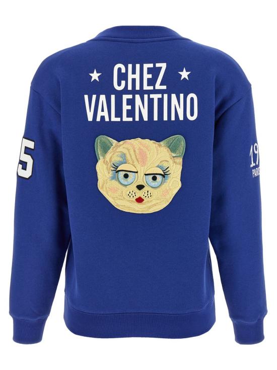 25FW 발렌티노 가라바니 스웨터 B3MF24V9KYAF9 BLUE - VALENTINO GARAVANI