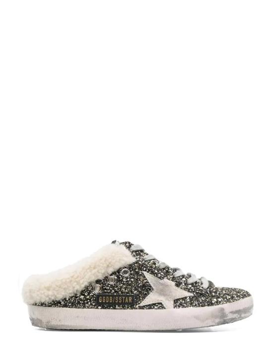 25FW 골든구스 뮬/슬리퍼 GWF00110 F00029680293 BLACK GOLD