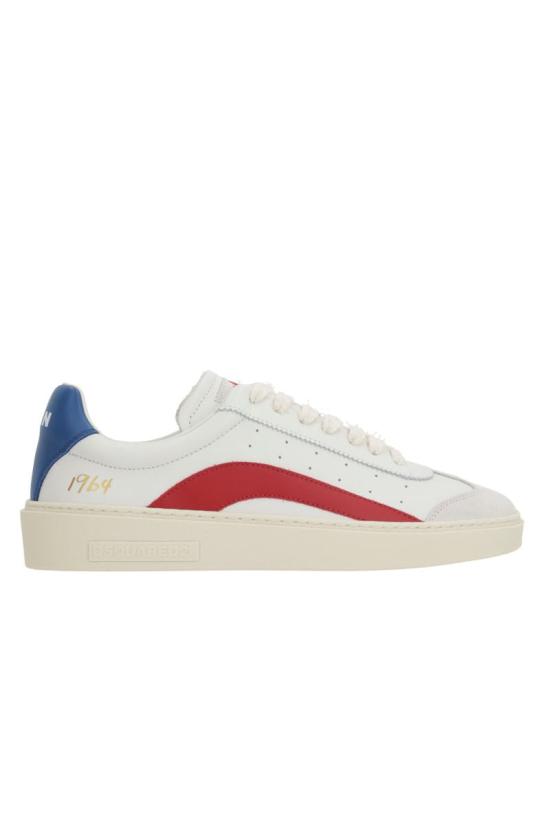 25FW 디스퀘어드2 스니커즈 SNM044101504118M4050 CREAM RED BLUE - DSQUARED2