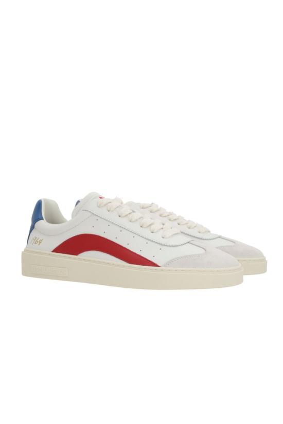 25FW 디스퀘어드2 스니커즈 SNM044101504118M4050 CREAM RED BLUE