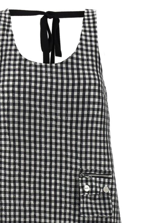 25FW 가니 롱 스커트 W0463099 Black - GANNI