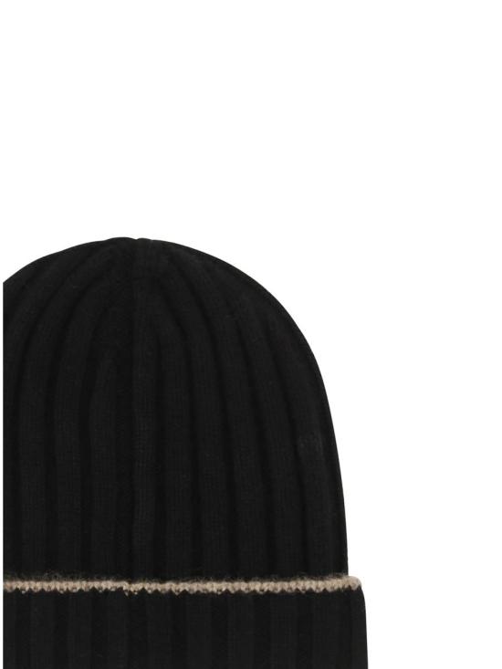 25FW 브루넬로 쿠치넬리 비니 M2240900 CB676 Black - BRUNELLO CUCINELLI