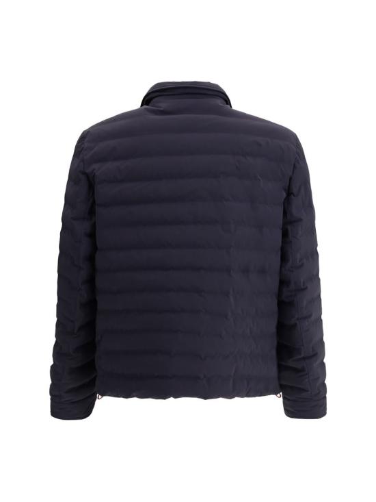 25FW 브루넬로 쿠치넬리 숏패딩 MM4911846 CVL16 BLUE - BRUNELLO CUCINELLI