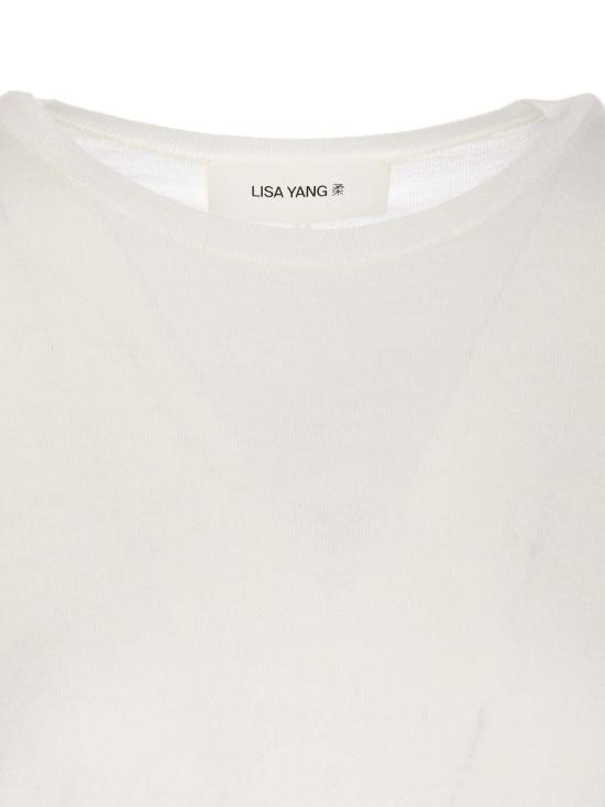 26SS 리사 양 반팔 티셔츠 2024079IV White - LISA YANG