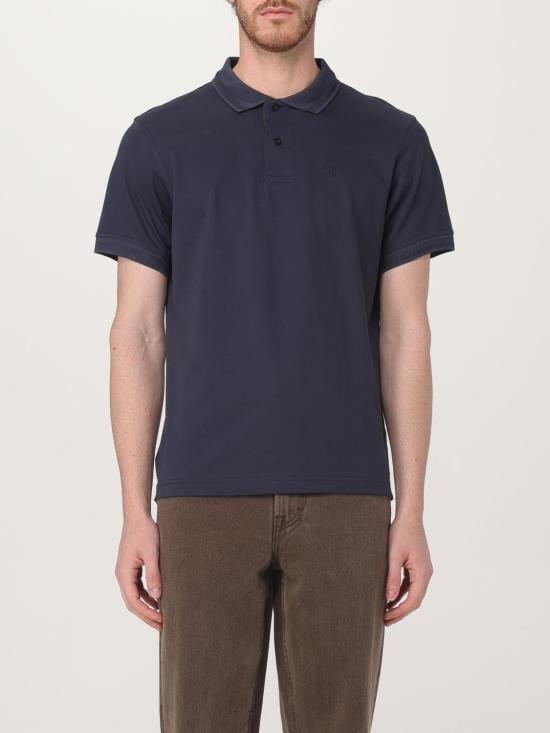 25SS 바버 반팔 티셔츠 MML1464 NY91 Navy