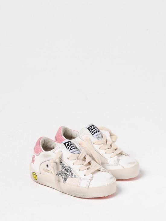 25FW [키즈] 골든구스 스니커즈 GJF00103F00675311115 White - GOLDEN GOOSE