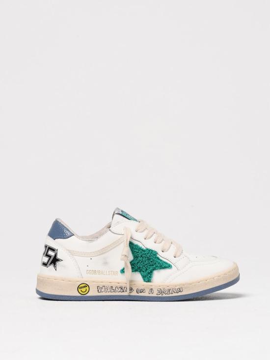 25FW [키즈] 골든구스 스니커즈 GJF00439F00679312159 White