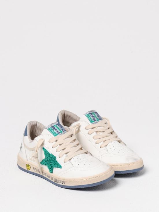 25FW [키즈] 골든구스 스니커즈 GJF00439F00679312159 White - GOLDEN GOOSE