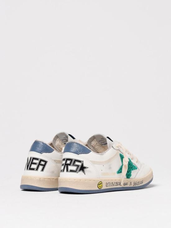 25FW [키즈] 골든구스 스니커즈 GJF00439F00679312159 White - GOLDEN GOOSE