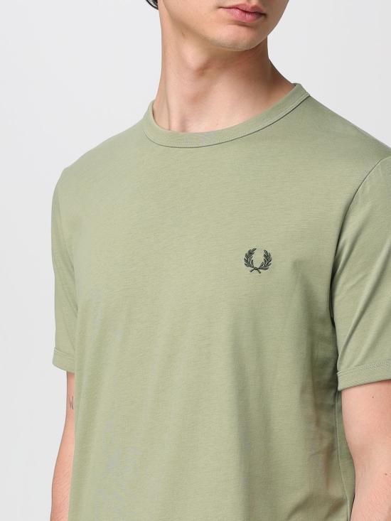 25FW 프레드페리 반팔 티셔츠 M3519 X88 Military - FRED PERRY