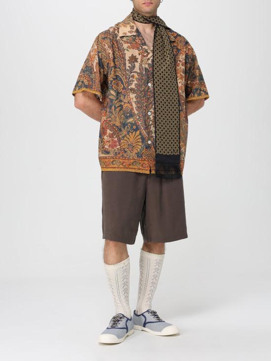 25FW 발렌티노 가라바니 반팔 셔츠 6V0AA111ATV 9RD Beige - VALENTINO GARAVANI