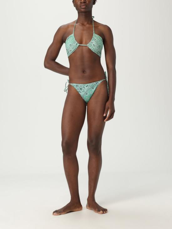 25SS 세인트바쓰 원피스 수영복 DAH000201089H BANDANNA ROUND 53 Green - MC2 SAINT BARTH