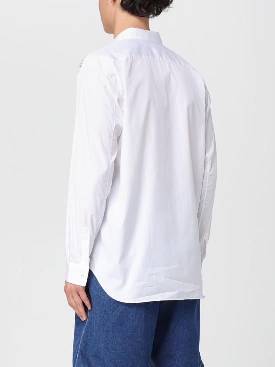 25SS 꼼데가르송 긴팔 셔츠 FOB027 E White - COMME DES GARCONS